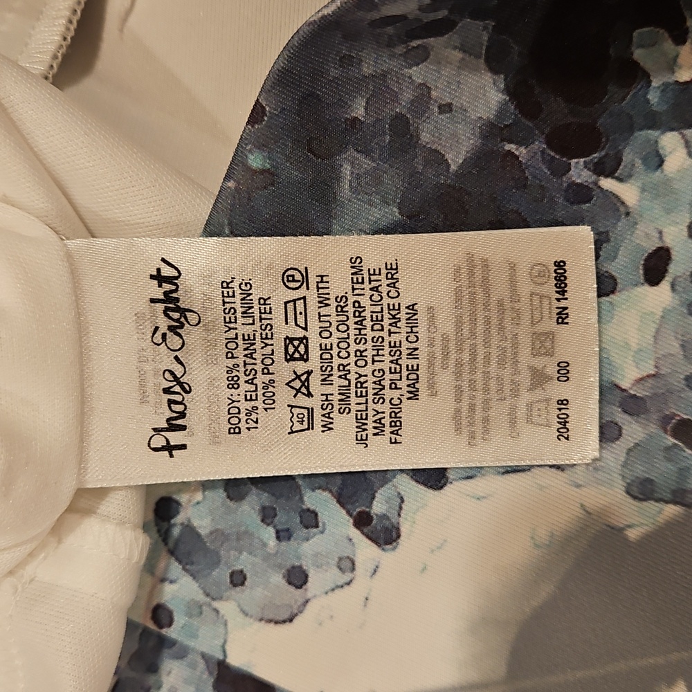 Phase Eight Floral Print Sleeveless Dress - Picture 6 of 6